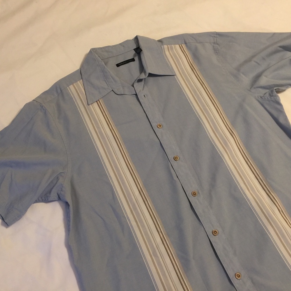 Van Heusen large button down short sleeve